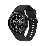 Samsung Galaxy Watch4 Classic 46mm SmartWatch Acciaio Inox, Ghiera Rotante, Monitoraggio Benessere, Fitness Tracker, 2021, Nero [Versione Italiana]